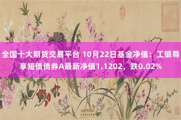 全国十大期货交易平台 10月22日基金净值：工银尊享短债债券A最新净值1.1202，跌0.02%